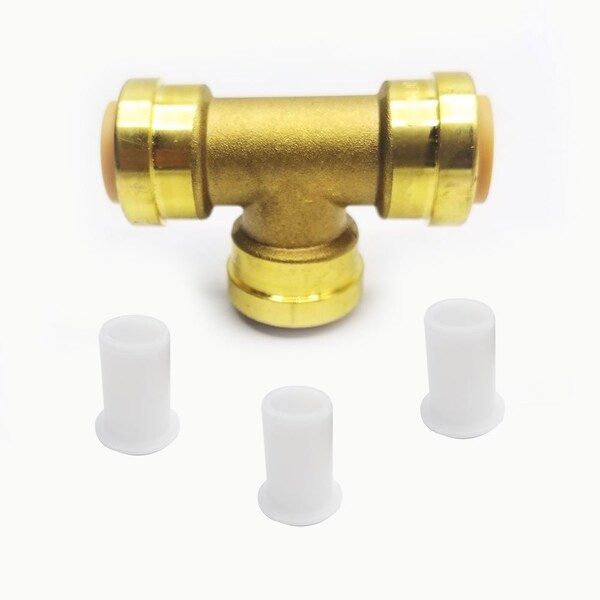 Thrifco Plumbing Lf844 3/4 X 3/4 X 1/2 Tee 6625078 - main